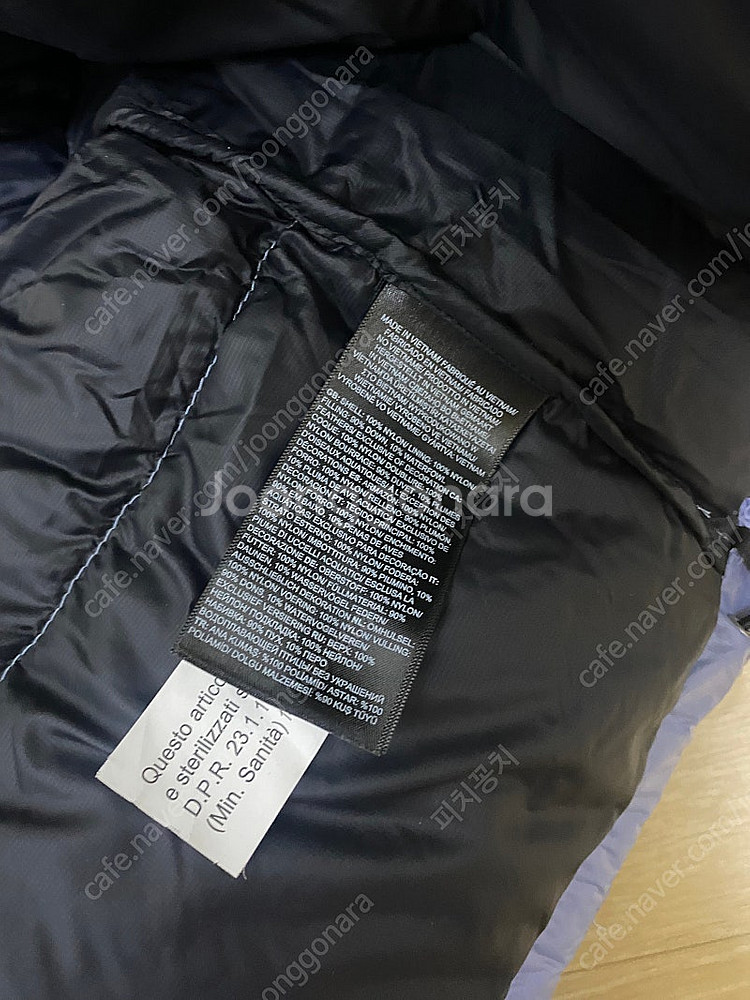 노스페이스 눕시 크롭 포그블루 m--5